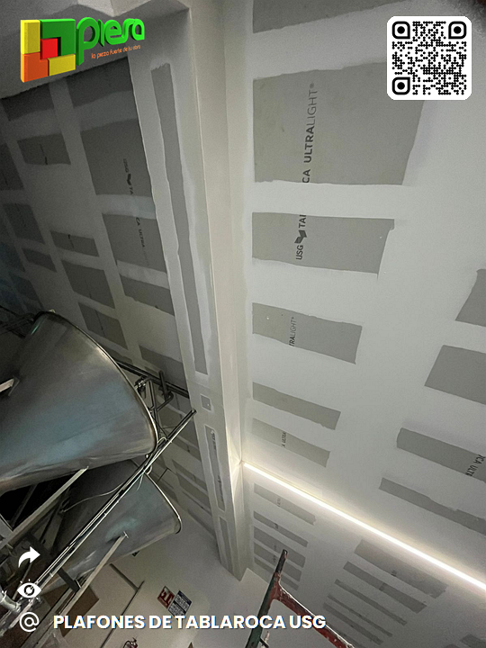 Galeria plafones de tablaroca USG en PIESA