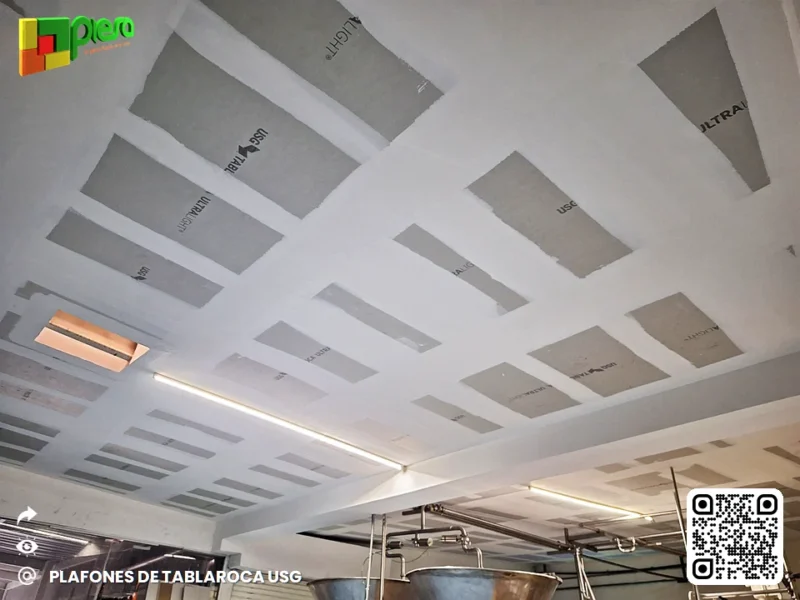 Galeria plafones de tablaroca USG en PIESA