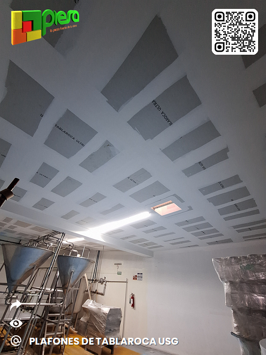 Galeria plafones de tablaroca USG en PIESA