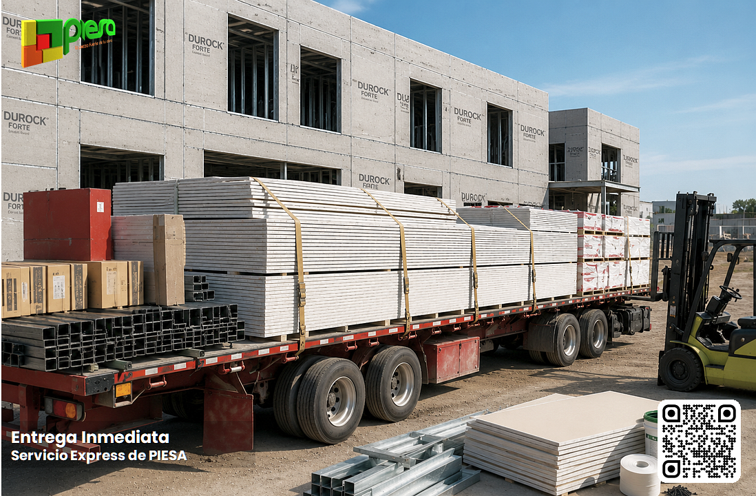 Lee más sobre el artículo ¿Entrega Inmediata de Tablaroca, Durock y Plafones en Guadalajara?: Contacta a PIESA